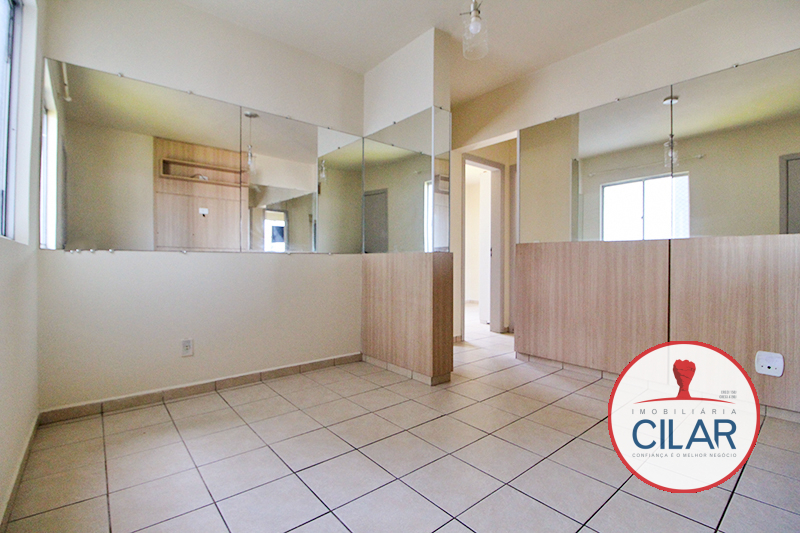 Apartamento para locacao no Cajuru em Curitiba com 50,24m² por R$ 1.600,00