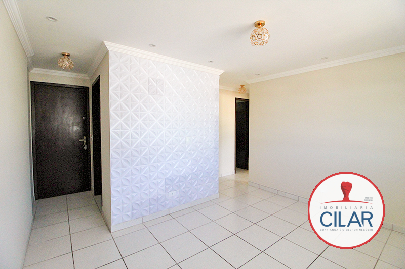 Apartamento para locacao no Cajuru em Curitiba com 65,00m² por R$ 1.650,00