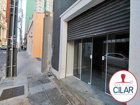 Loja para locacao no Centro em Curitiba com 95,00m² por R$ 1.750,00
