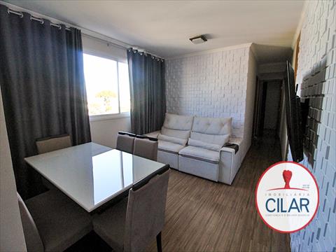 Apartamento para locacao no Lindóia em Curitiba com 53m² por R$ 2.300,00