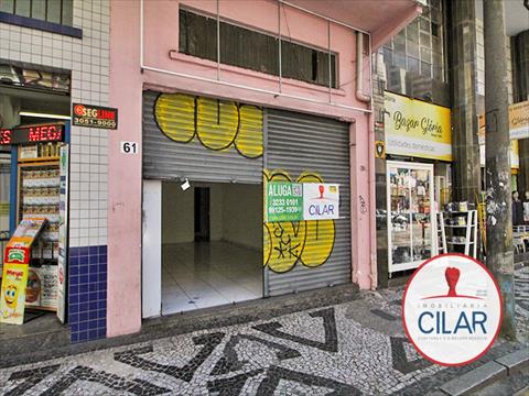 Loja para locacao no Centro em Curitiba com 64m² por R$ 2.000,00
