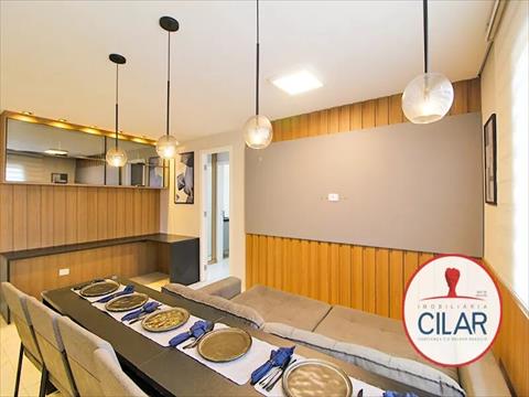 Apartamento para locacao no Cajuru em Curitiba com 46m² por R$ 2.250,00