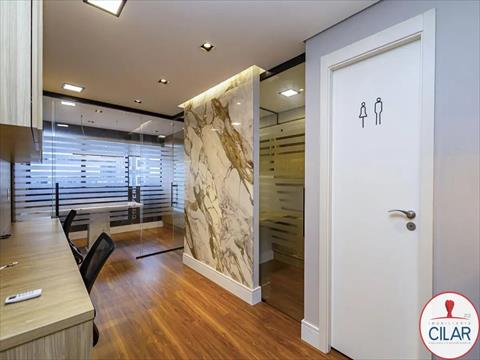 Imóveis Comerciais para locacao no Bigorrilho em Curitiba com 33m² por R$ 3.500,00