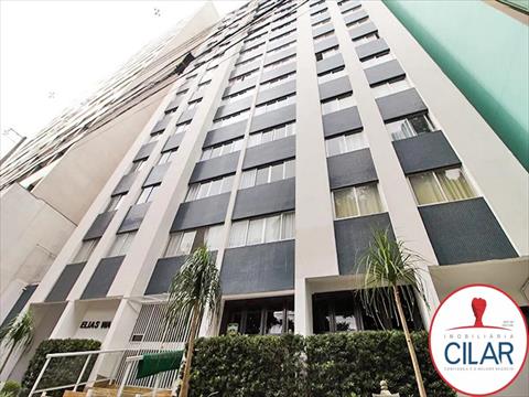 Apartamento para locacao no Centro em Curitiba com 62m² por R$ 2.200,00