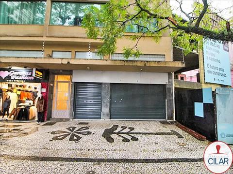 Loja para locacao no Centro em Curitiba com 148m² por R$ 7.000,00