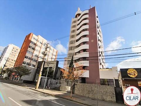 Apartamento para locacao no Centro em Curitiba com 57m² por R$ 1.850,00