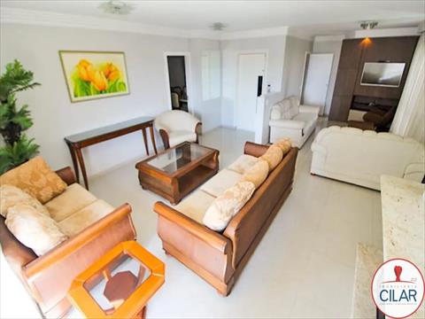 Apartamento para locacao no Água Verde em Curitiba com 154m² por R$ 4.000,00
