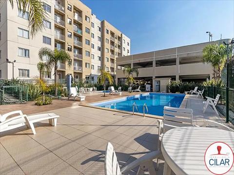 Apartamento para locacao no Bacacheri em Curitiba com 53m² por R$ 2.550,00