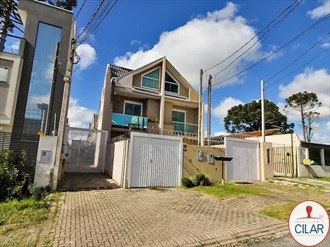 Sobrado para venda no Alto Boqueirão em Curitiba com 92m² por R$ 497.000,00