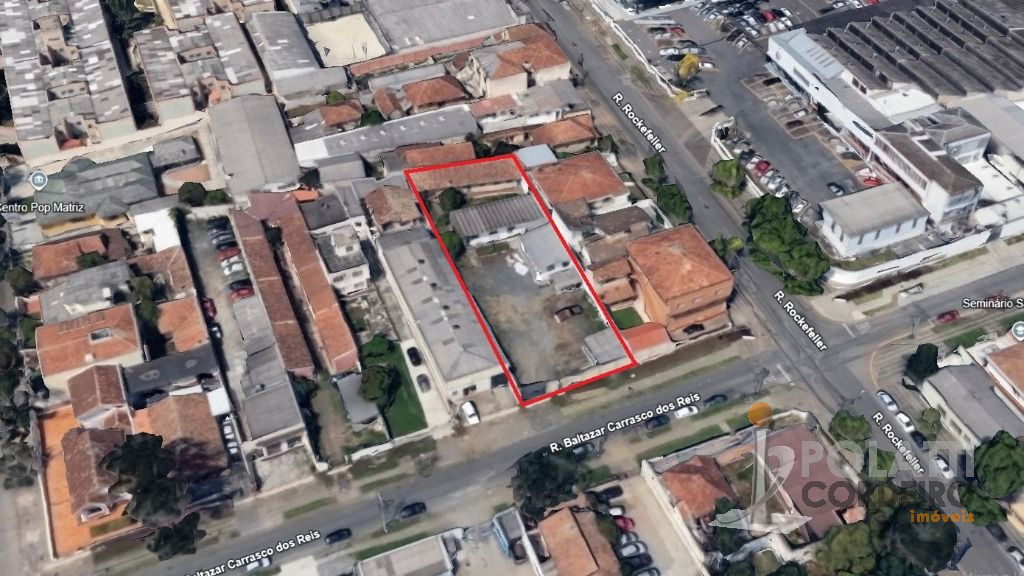 Terreno / Lote para venda no Rebouças em Curitiba com 1.221m² por R$ 2.975.000,00