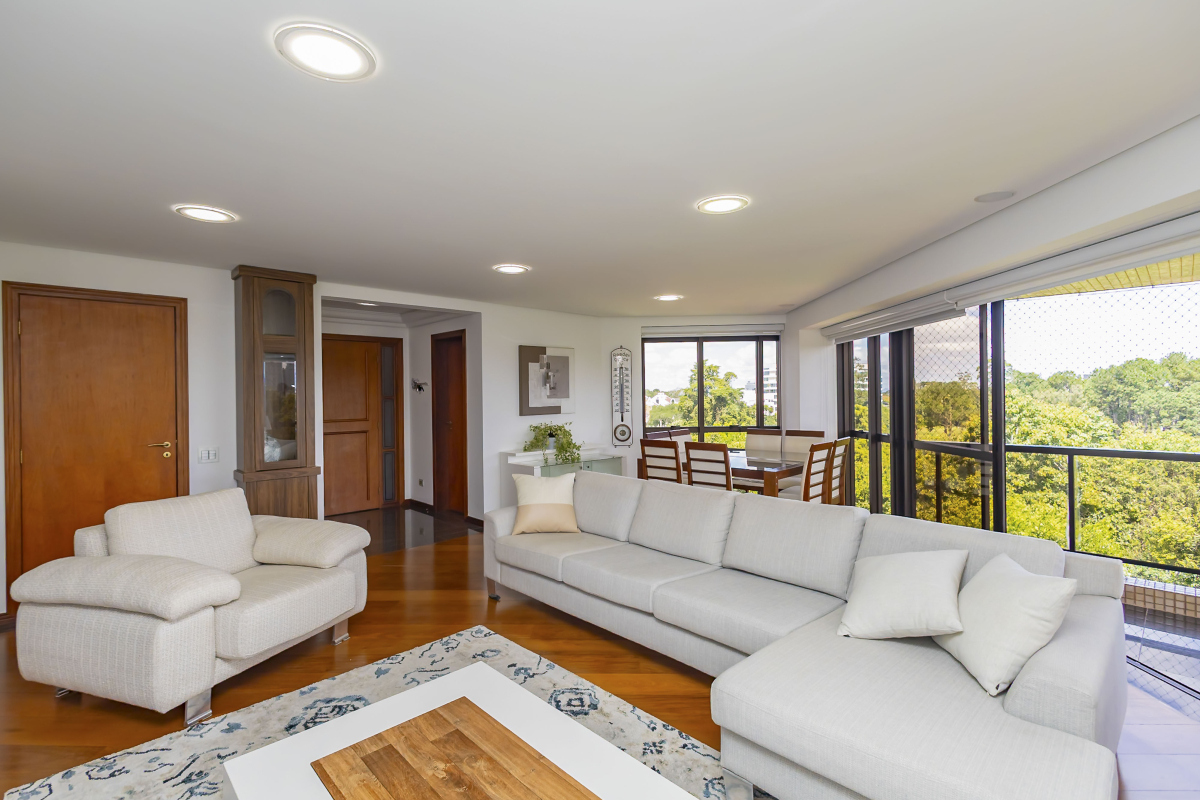 Apartamento para locacao no Bacacheri em Curitiba com 347,00m² por R$ 13.000,00