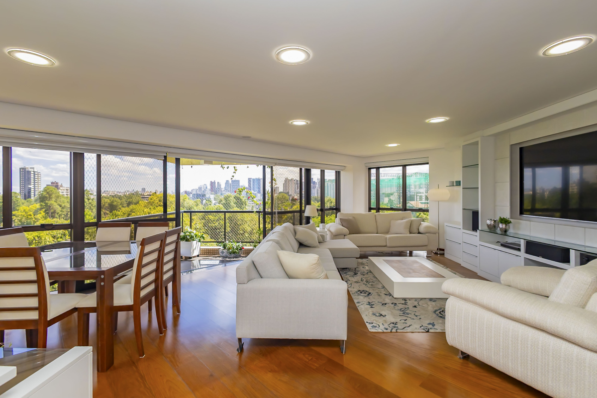 Apartamento para locacao no Bacacheri em Curitiba com 347,00m² por R$ 13.000,00