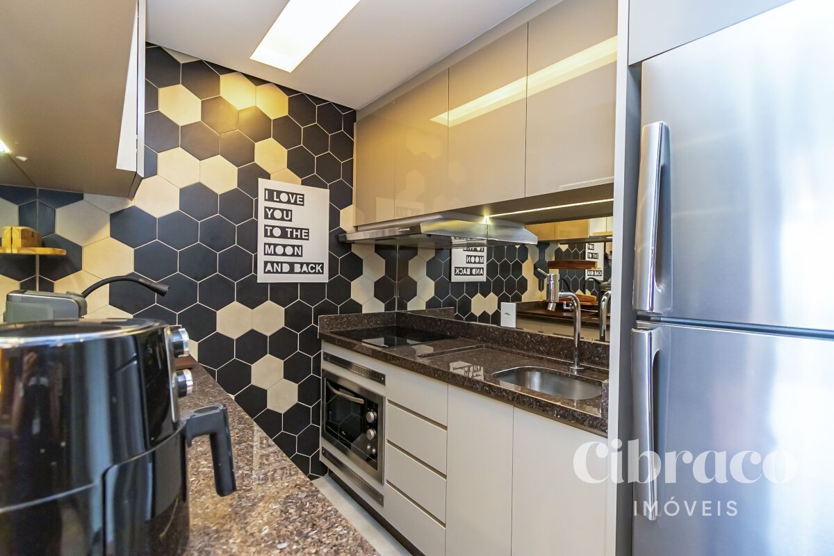 Apartamento para locacao no Rebouças em Curitiba com 38m² por R$ 3.390,00