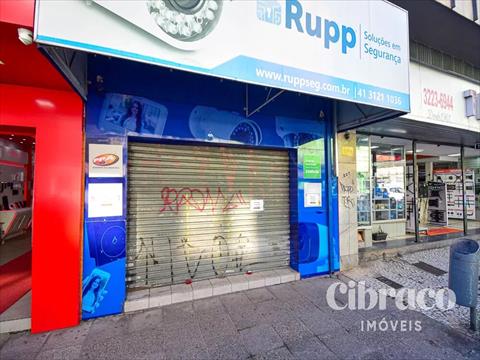 Loja para locacao no Centro em Curitiba com 150m² por R$ 5.900,00