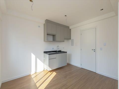 Apartamento para locacao no Bigorrilho em Curitiba com 42,39m² por R$ 1.400,00