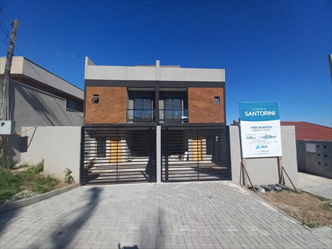 Sobrado para venda no Xaxim em Curitiba com 102m² por R$ 629.000,00