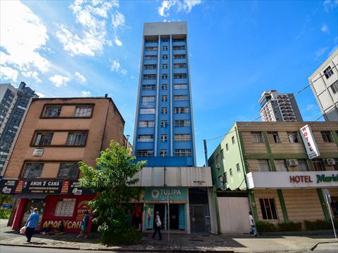 Apartamento para locacao no Centro em Curitiba com 41,20m² por R$ 1.250,00