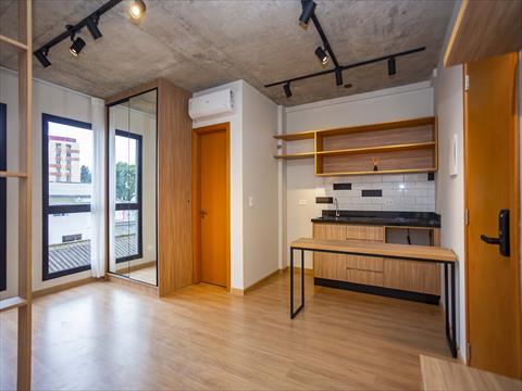Apartamento para locacao no São Francisco em Curitiba com 60,13m² por R$ 2.700,00