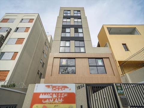 Apartamento para locacao no Bigorrilho em Curitiba com 27m² por R$ 2.000,00