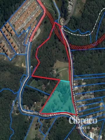 Terreno / Lote para venda no Santa Cândida em Curitiba com 41.326m² por R$ 8.500.000,00