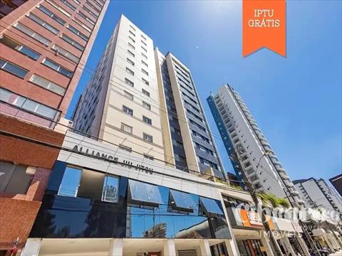 Apartamento para locacao no Centro em Curitiba com 45m² por R$ 1.450,00