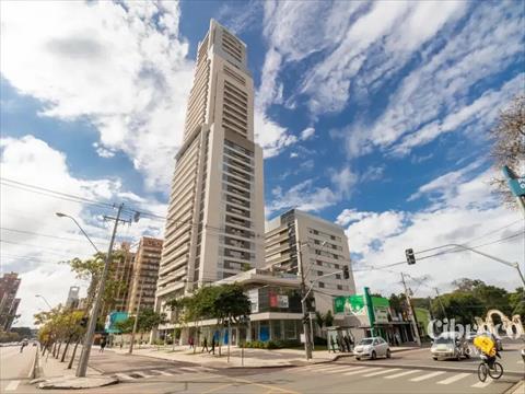 Apartamento para locacao no Centro Cívico em Curitiba com 59m² por R$ 2.800,00
