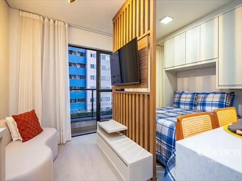Apartamento para locacao no Portão em Curitiba com 29m² por R$ 3.500,00