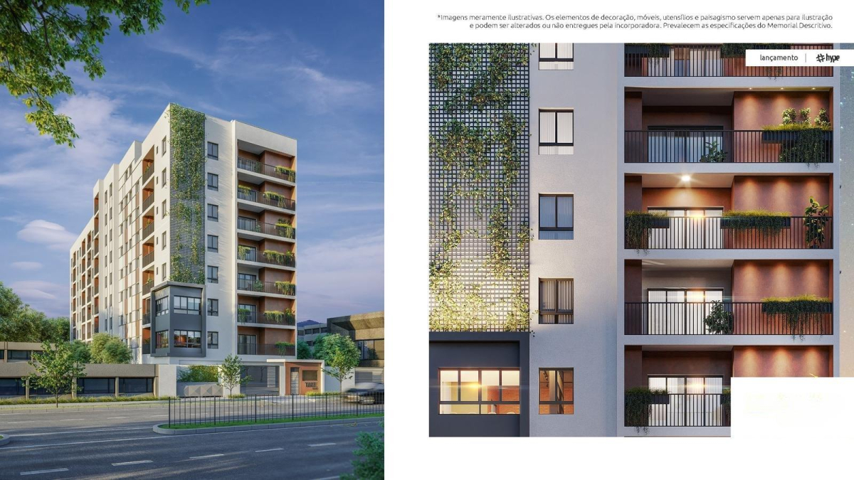 Apartamento para venda no Rebouças em Curitiba com 0,00m² por R$ 625.400,00
