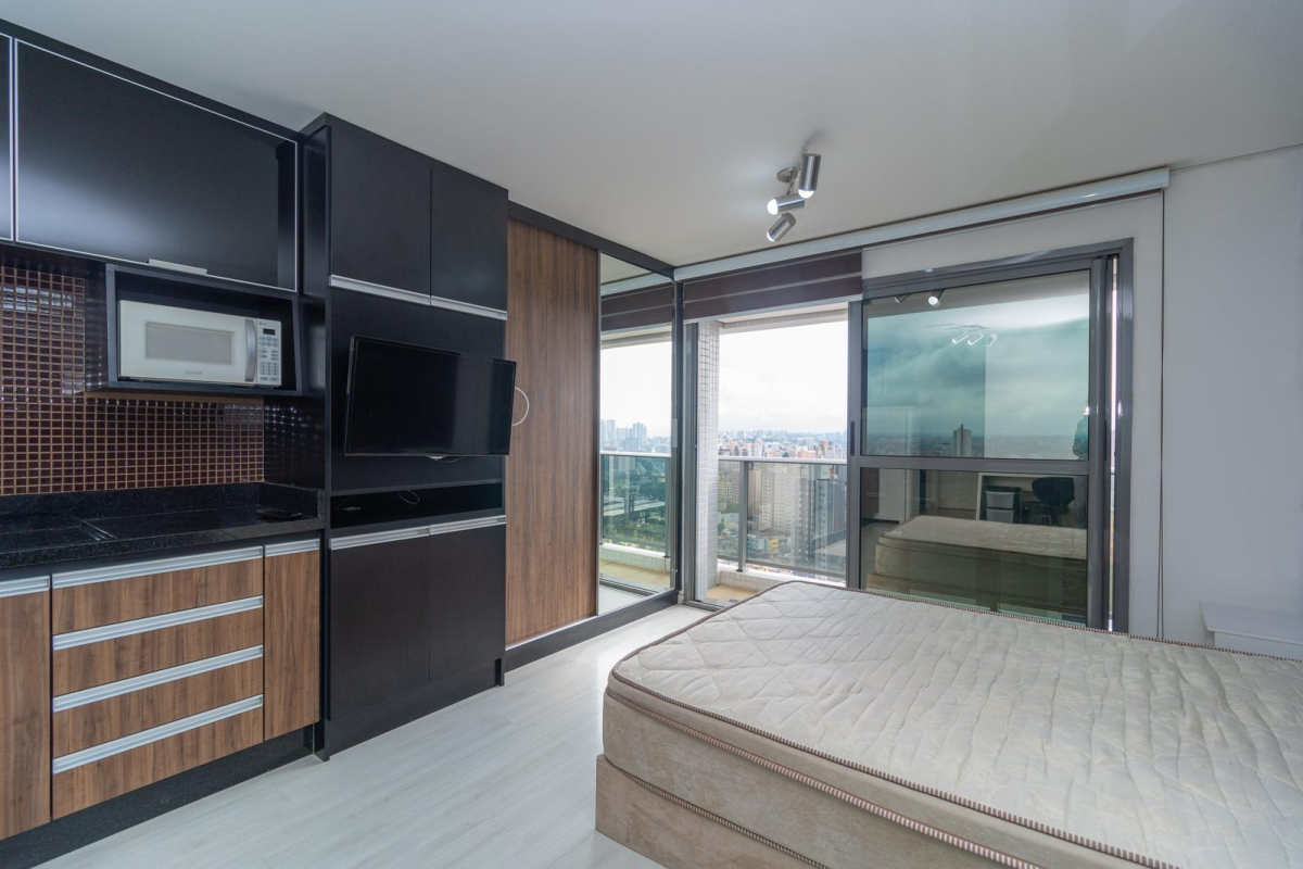 Apartamento para locacao no Rebouças em Curitiba com 43,00m² por R$ 2.000,00