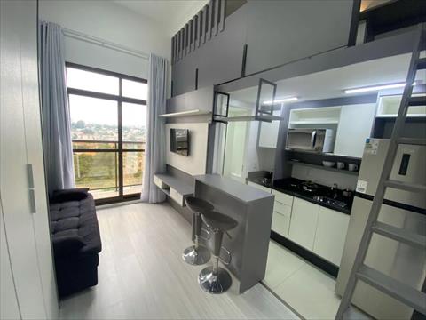 Apartamento para venda no Ecoville em Curitiba com 22m² por R$ 385.000,00