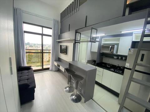 Apartamento para venda no Ecoville em Curitiba com 22m² por R$ 385.000,00