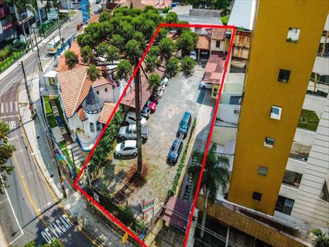 Terreno / Lote para venda no Centro Cívico em Curitiba com 747m² por R$ 3.000.000,00