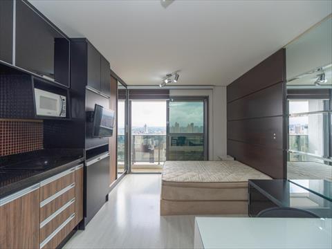 Apartamento para locacao no Rebouças em Curitiba com 43,00m² por R$ 2.000,00