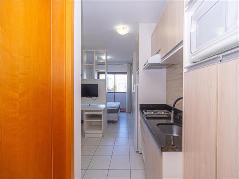 Apartamento para locacao no Centro em Curitiba com 38,24m² por R$ 1.800,00