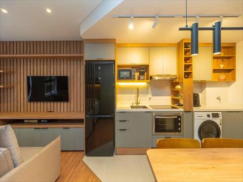 Apartamento para locacao no Ecoville em Curitiba com 34m² por R$ 2.400,00