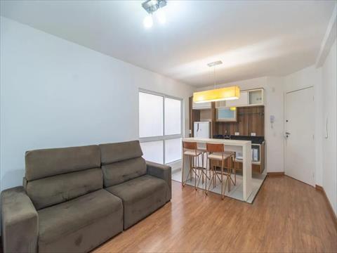 Apartamento para locacao no Seminário em Curitiba com 35m² por R$ 1.800,00