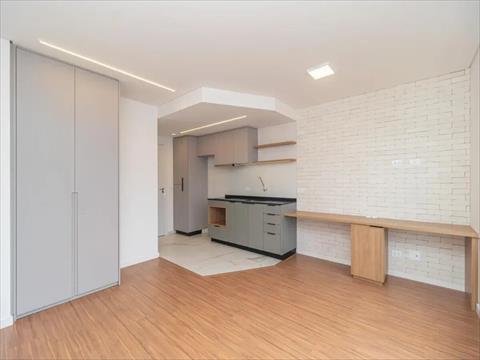 Apartamento para locacao no Ecoville em Curitiba com 35m² por R$ 2.000,00