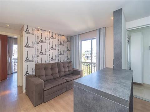 Apartamento para locacao no São Francisco em Curitiba com 39m² por R$ 2.200,00