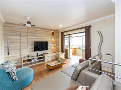 Apartamento para venda no Mossunguê em Curitiba com 138m² por R$ 1.200.000,00