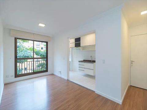 Apartamento para locacao no Campo Comprido em Curitiba com 65m² por R$ 3.500,00