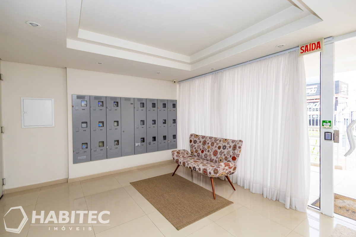 Kitinete para locacao no Bacacheri em Curitiba com 36,48m² por R$ 1.500,00