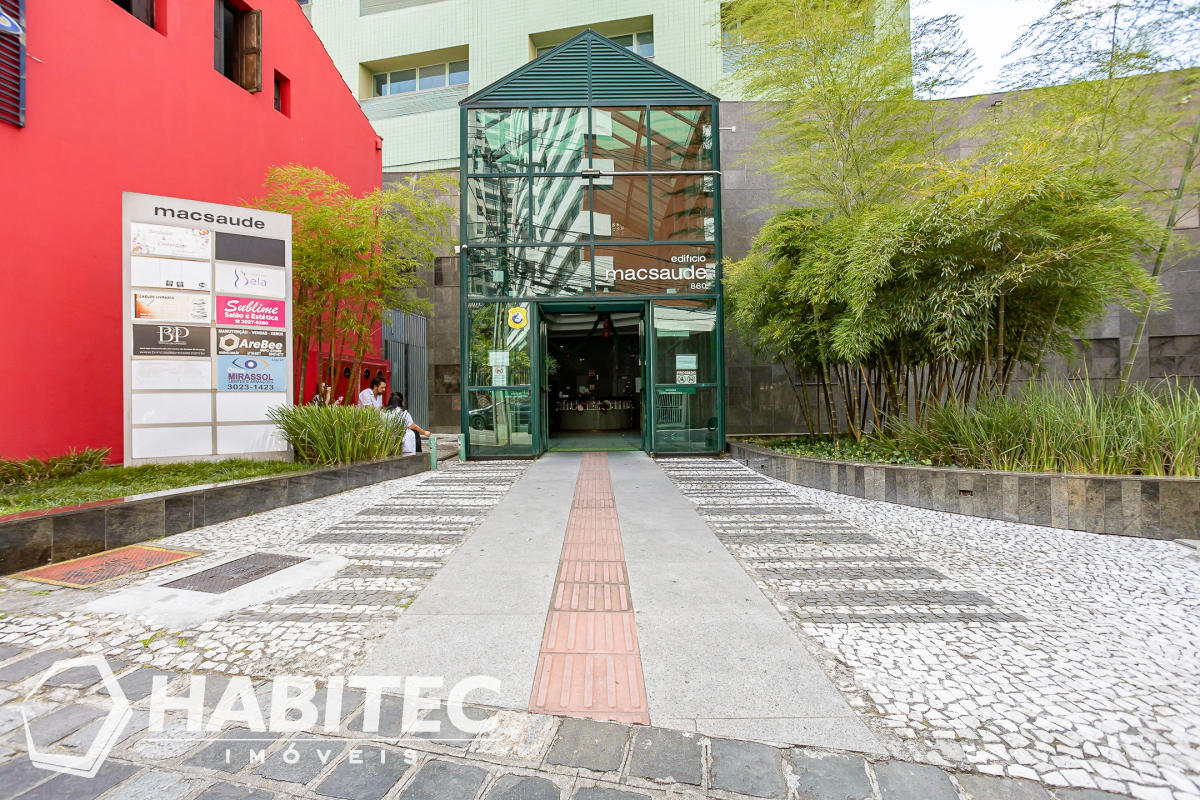 Imovel Comercial para locacao no Centro em Curitiba com 56,98m² por R$ 1.300,00
