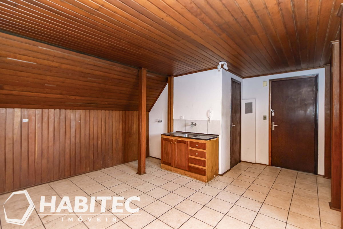 Kitinete para locacao no Jardim das Américas em Curitiba com 42,00m² por R$ 1.100,00