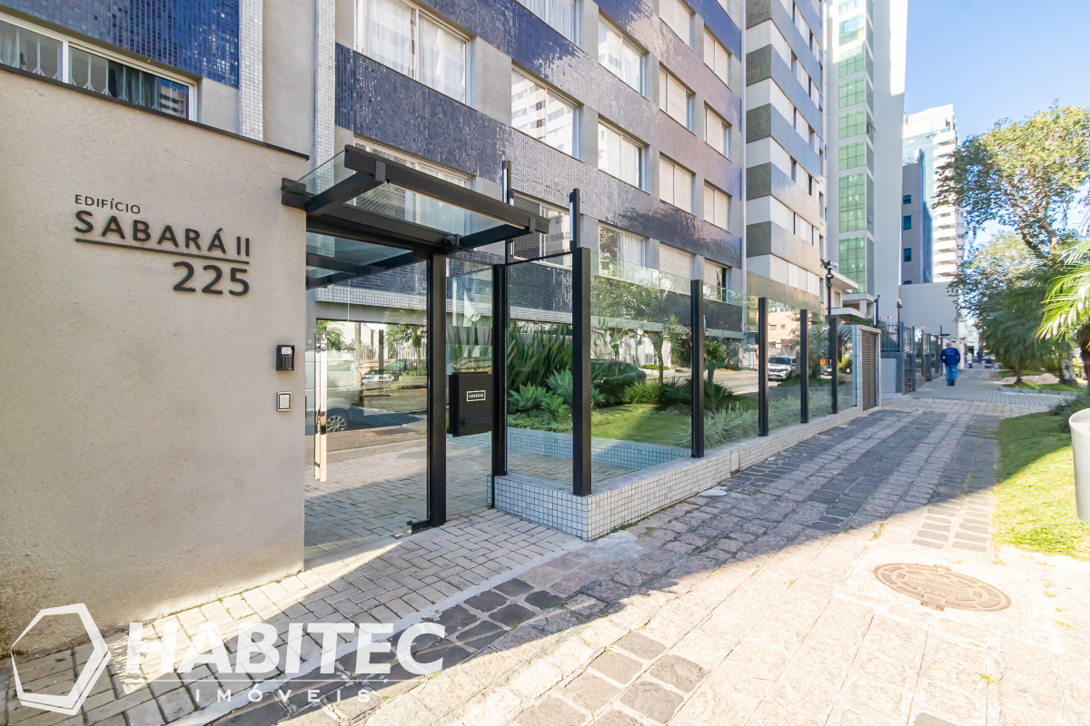 Apartamento para locacao no Batel em Curitiba com 205,26m² por R$ 3.500,00