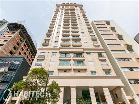 Apartamento para locacao no Centro em Curitiba com 170,98m² por R$ 3.950,00
