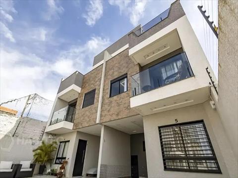 Sobrado para venda no Fanny em Curitiba com 156m² por R$ 1.250.000,00