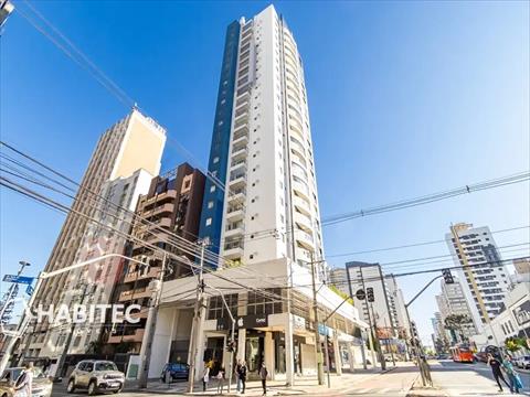 Apartamento para locacao no Centro em Curitiba com 77m² por R$ 3.200,00